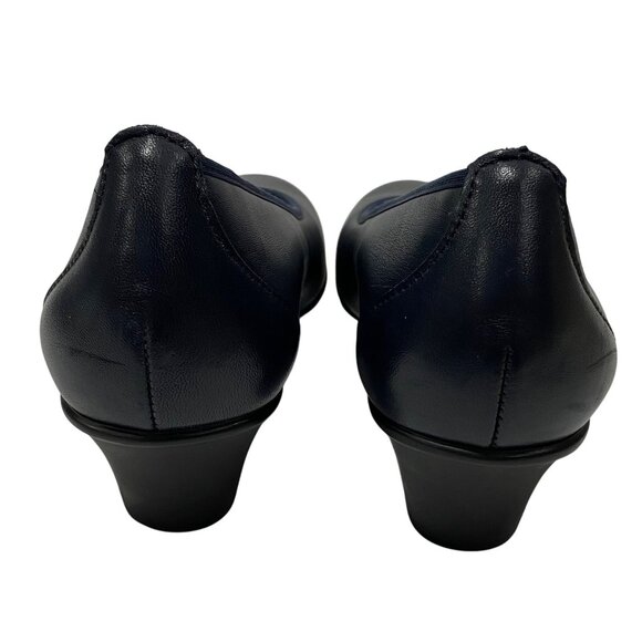 SAS Milano -Womens Navy Leather Pump Size 8.5 NWOT - Picture 7 of 9